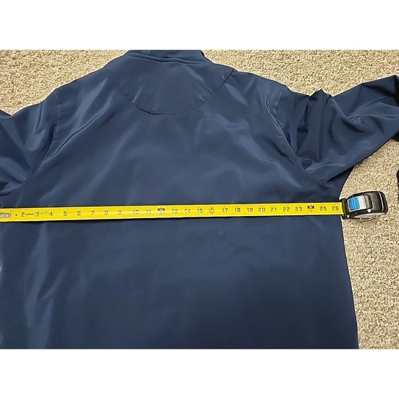 New England Patroits NFL Full-Zip Blue Soft Shell Jacket Size XL - Picture 10 of 14